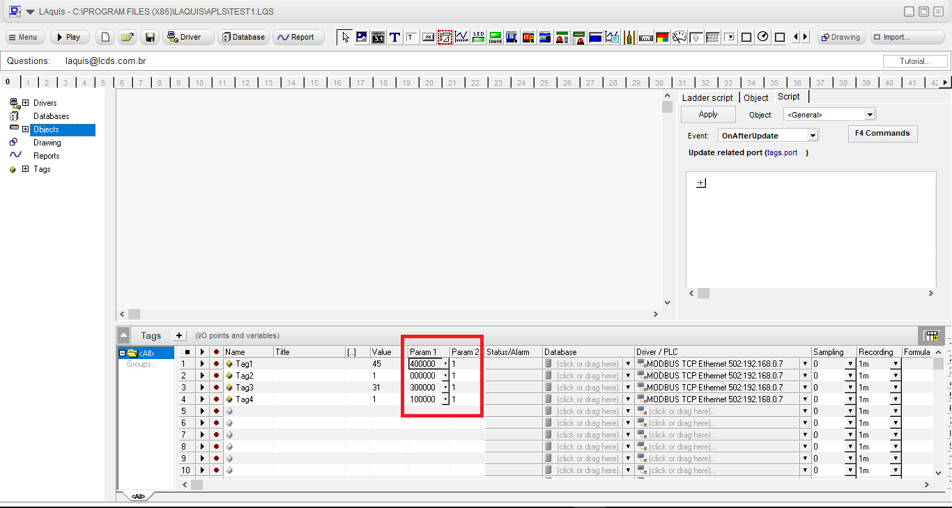 Тип данных word modbus